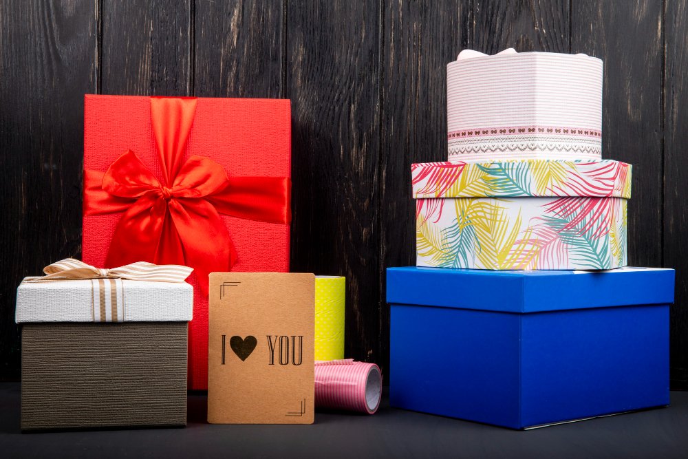 stack of uniform, high-quality custom boxes