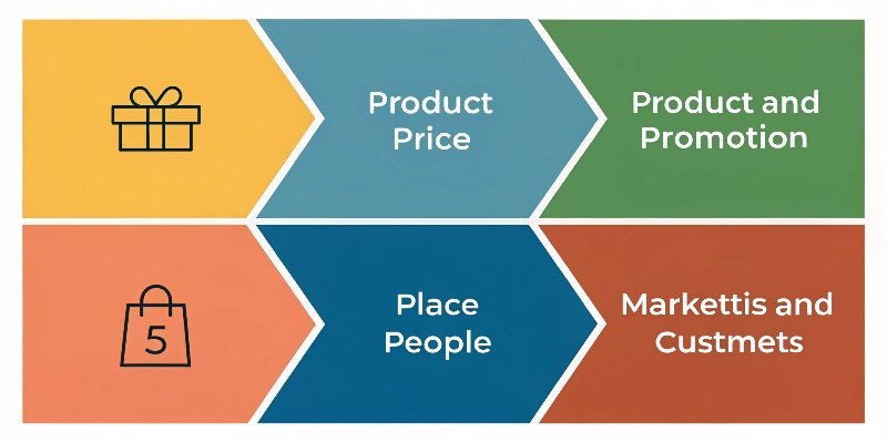 a infographic shows the 5 P's of packaging