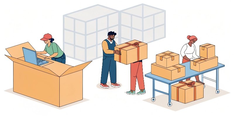 Various uses of mailer boxes: shipping, subscription, gifts