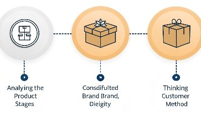 An infographic showing the steps to choose packaging