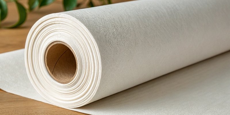 A close-up of a roll of [FSC-certified paper](https://gifts-pack.com/are-eco-friendly-packaging-solutions-really-sustainable/)[^5] ready for printing.