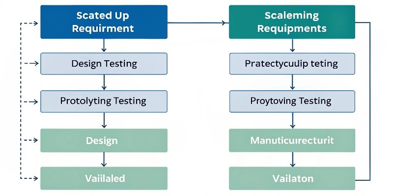 A flowchart showing the [pharmaceutical packaging development](https://gifts-pack.com/is-smart-packaging-the-future-9-essential-insights-you-shouldnt-miss/)[^8] process