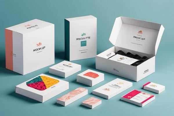 Best Printing Methods for Clothing Boxes A collection of high-quality custom clothing boxes with different printing styles