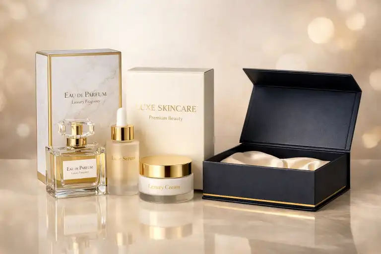 custom cosmetic packaging boxes for skincare and perfume brands