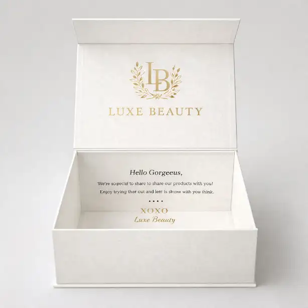 premium finishing details on influencer mailer boxes