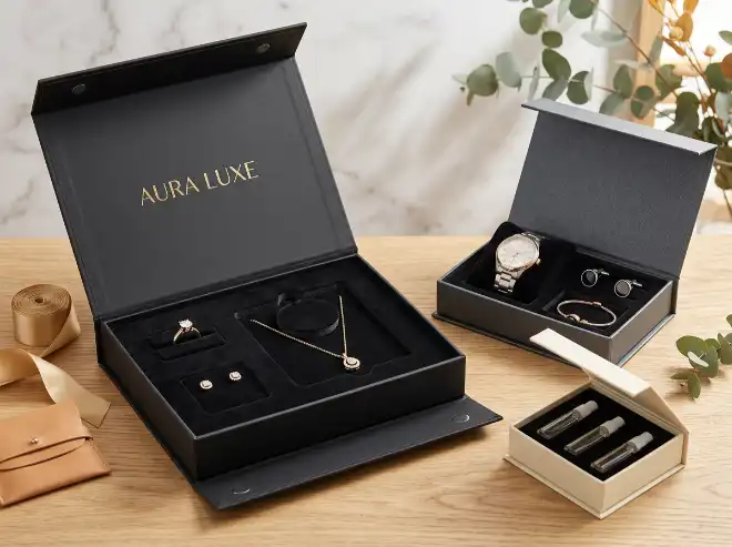 magnetic gift box inserts for jewelry and premium small products