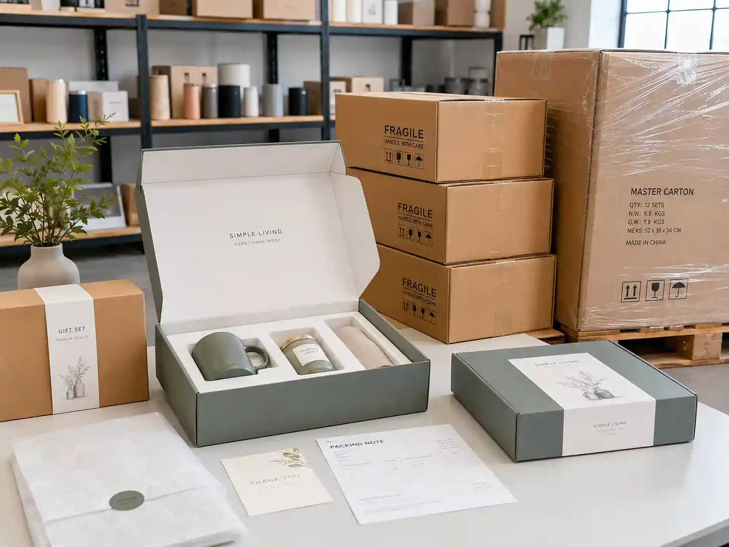 Export-ready custom paper box projects with fitted inserts