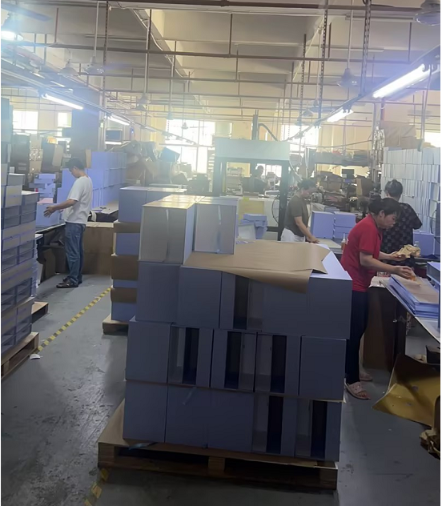 Rigid box sample checking