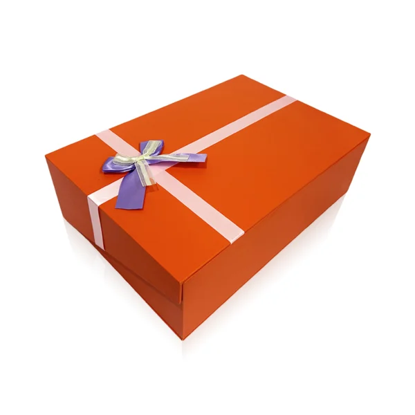 Clamshell Gift Box with Ribbon