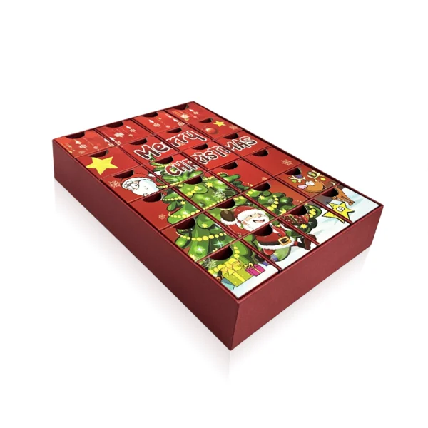 Christmas Advent Calendar Box for Chocolate