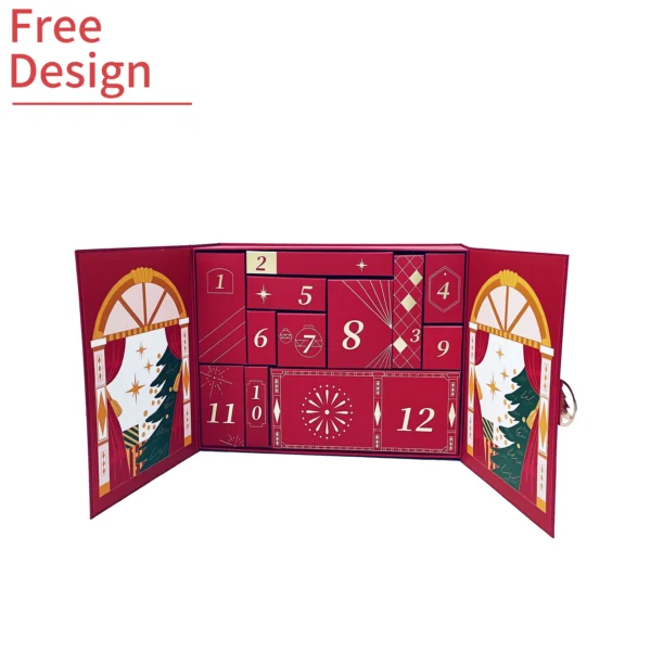 12 Days Advent Calendar Gift Box