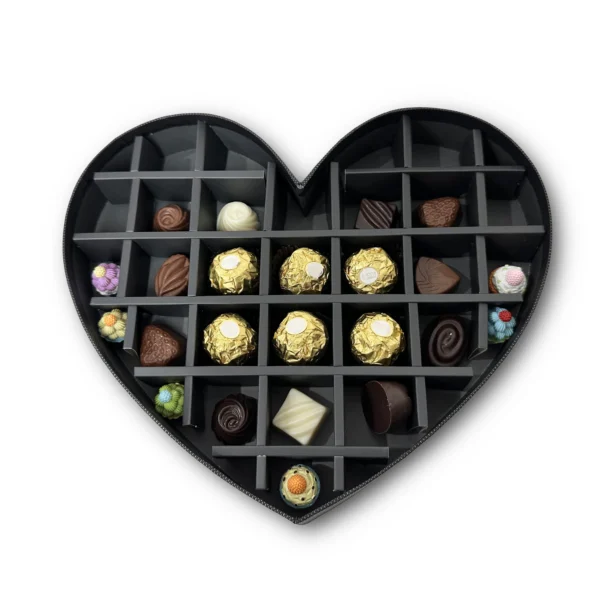 Heart-Shaped Chocolate Packaging
