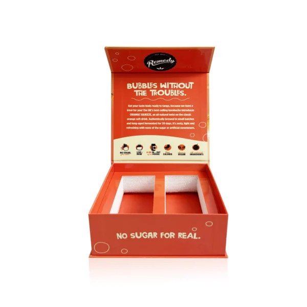 Double Beverage Box with Magnetic Closure - Image 2