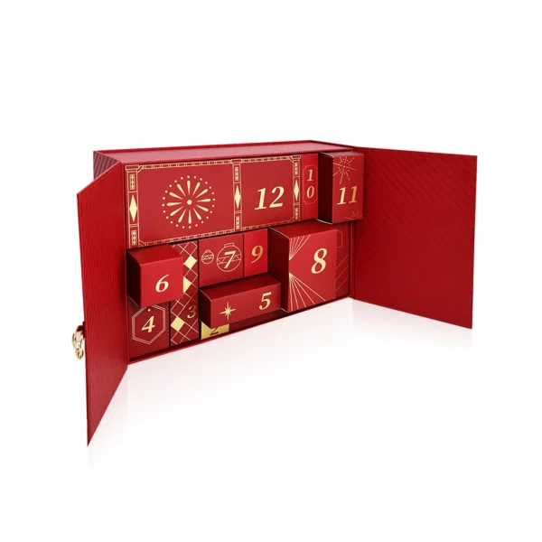 12 Day Advent Calendar Box For Christmas