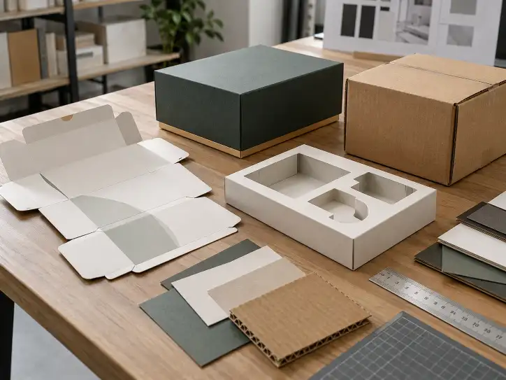 Custom cosmetic packaging cost comparison with rigid boxes folding cartons and shipping packaging