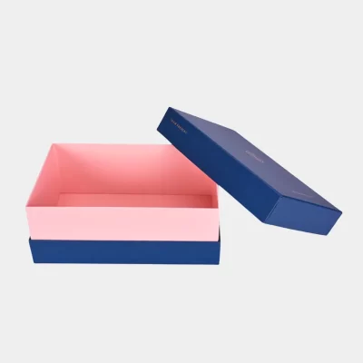 Shoulder neck rigid gift box packaging