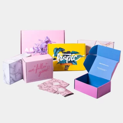 Custom corrugated gift box packaging